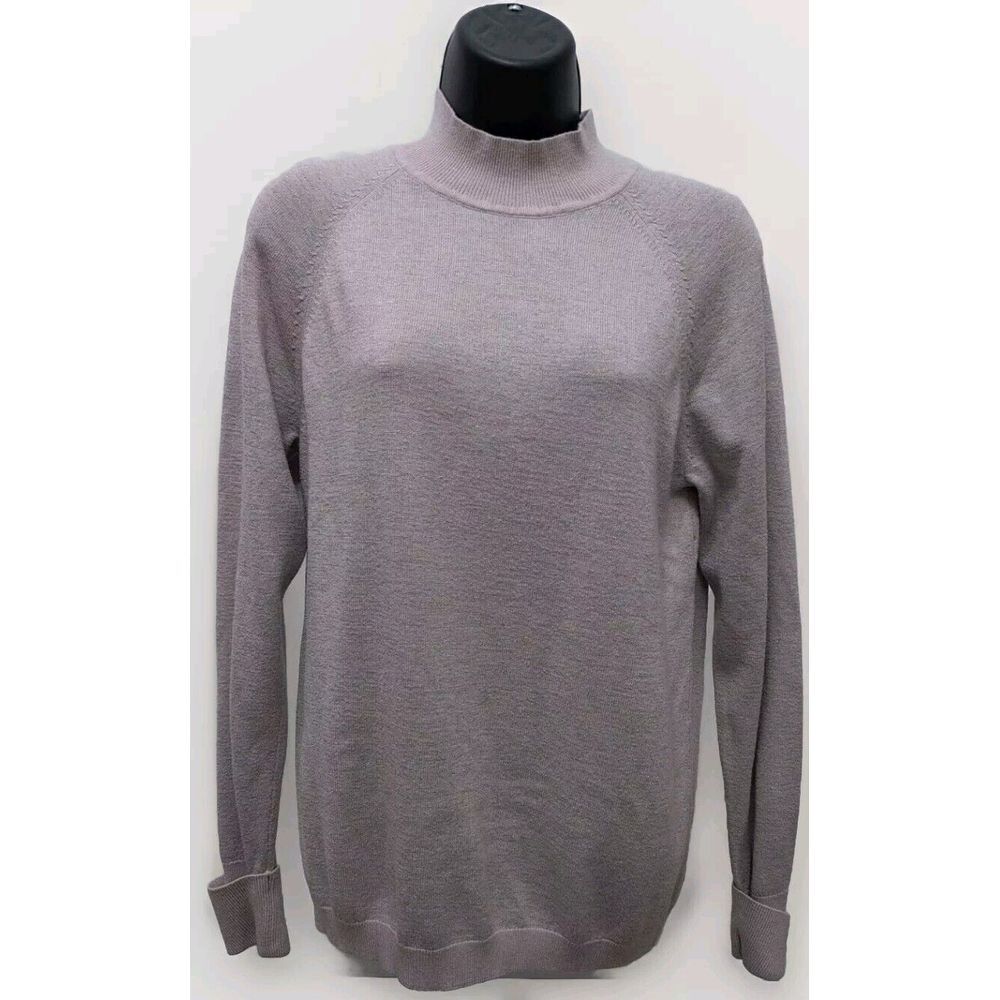 Lululemon Cashlu Knit Pullover Sweater Cashmere‎ Blend Pink Bliss Size 8